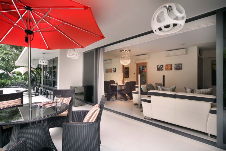 Contemporary, Modern Design - Balcony - Condominium - Design by Space Concepts Design Pte Ltd