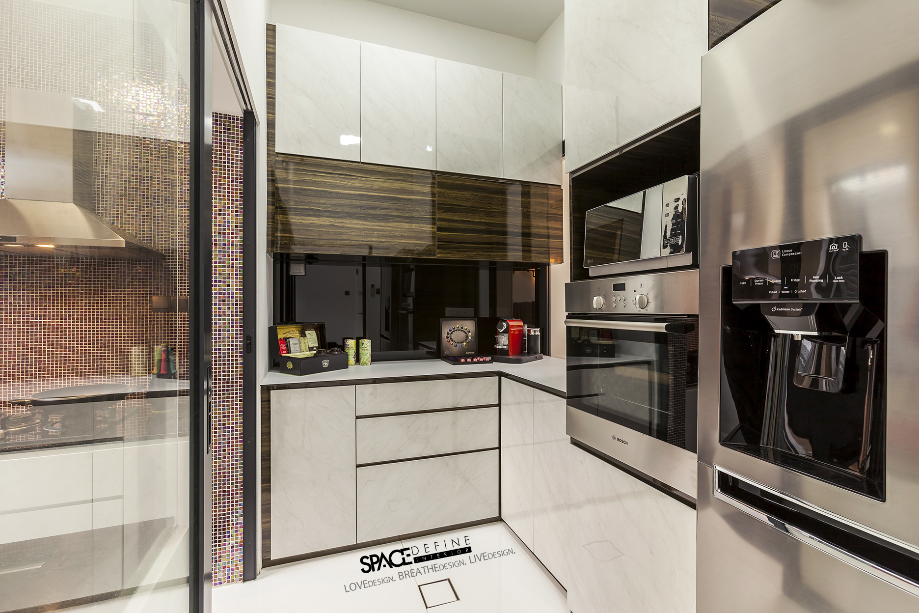 Modern Design - Kitchen - Landed House - Design by Space Define Interior