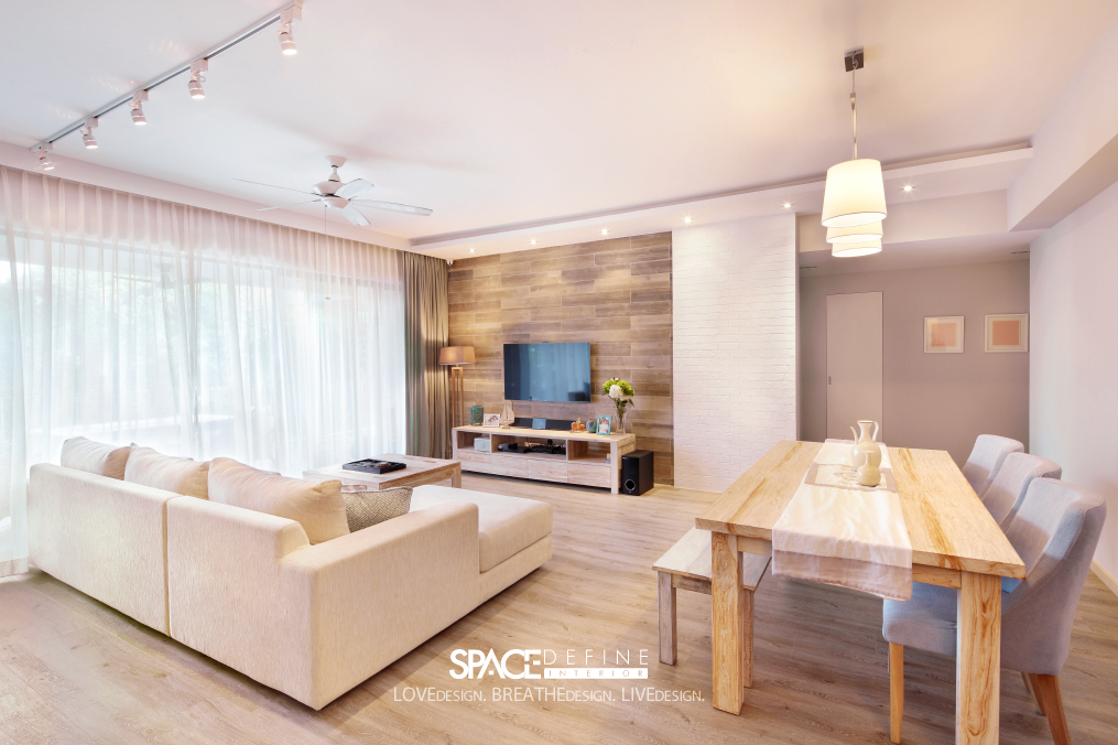Scandinavian Design - Living Room - Condominium - Design by Space Define Interior