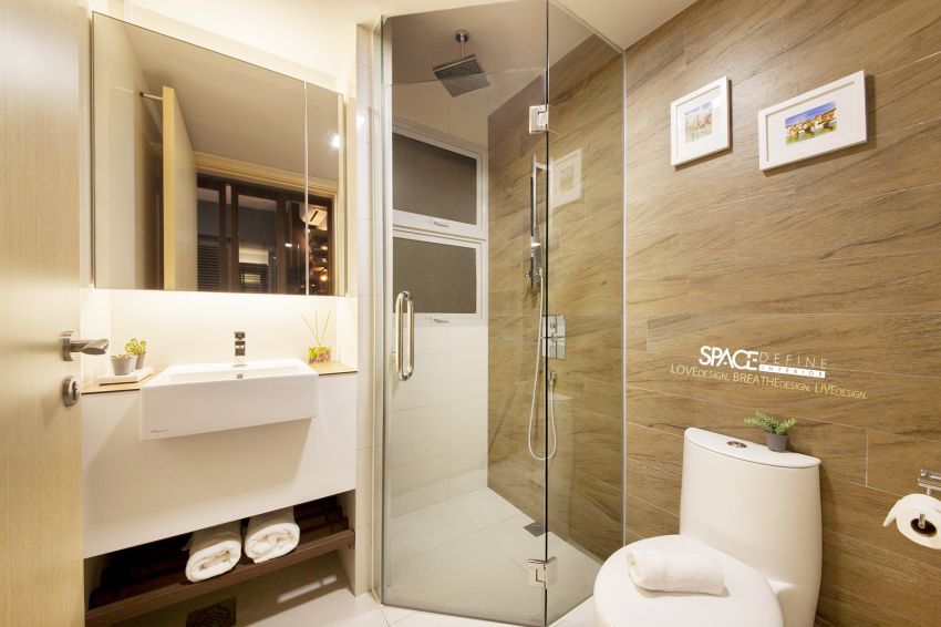 Industrial Design - Bathroom - Condominium - Design by Space Define Interior