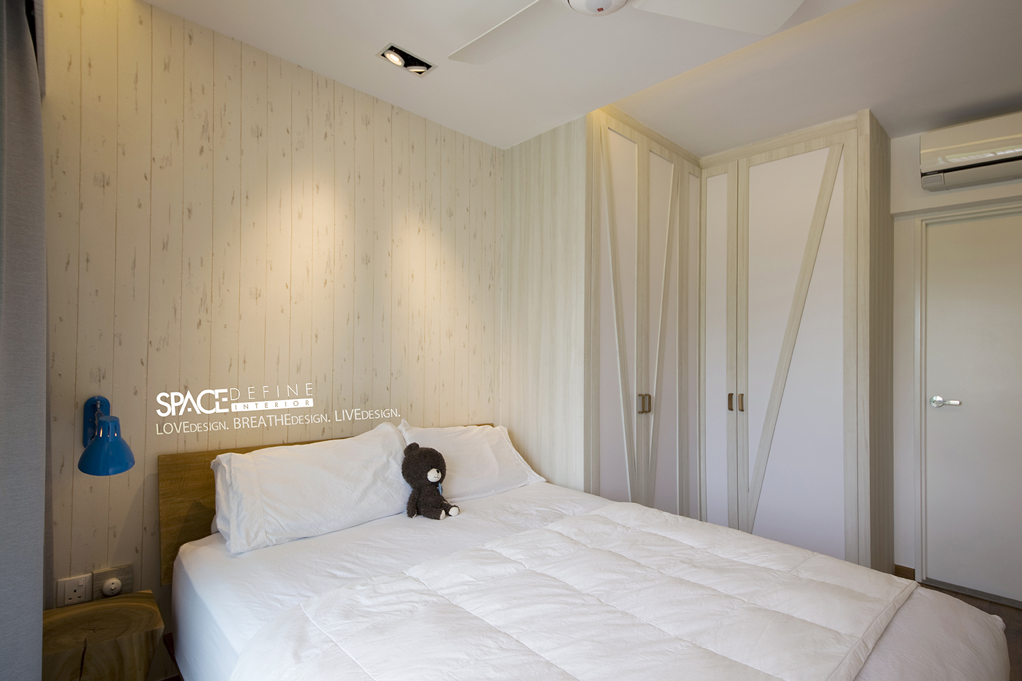 Scandinavian, Vintage Design - Bedroom - HDB 4 Room - Design by Space Define Interior