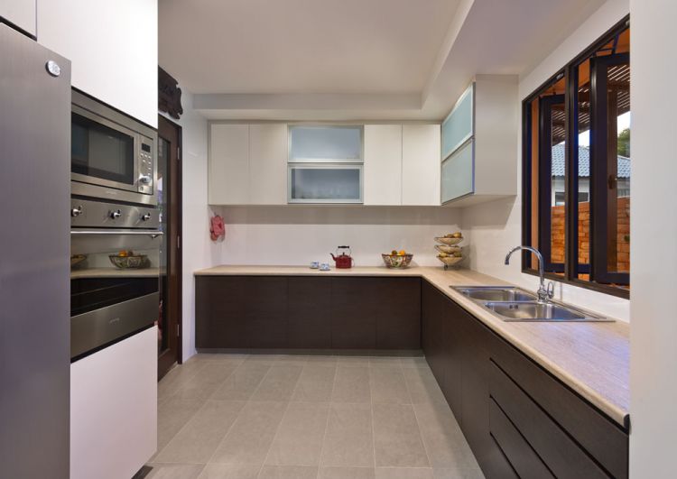 Contemporary, Modern Design - Kitchen - Landed House - Design by Space Factor Pte Ltd