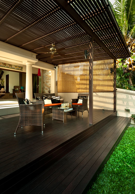 Contemporary, Modern Design - Balcony - Landed House - Design by Space Factor Pte Ltd
