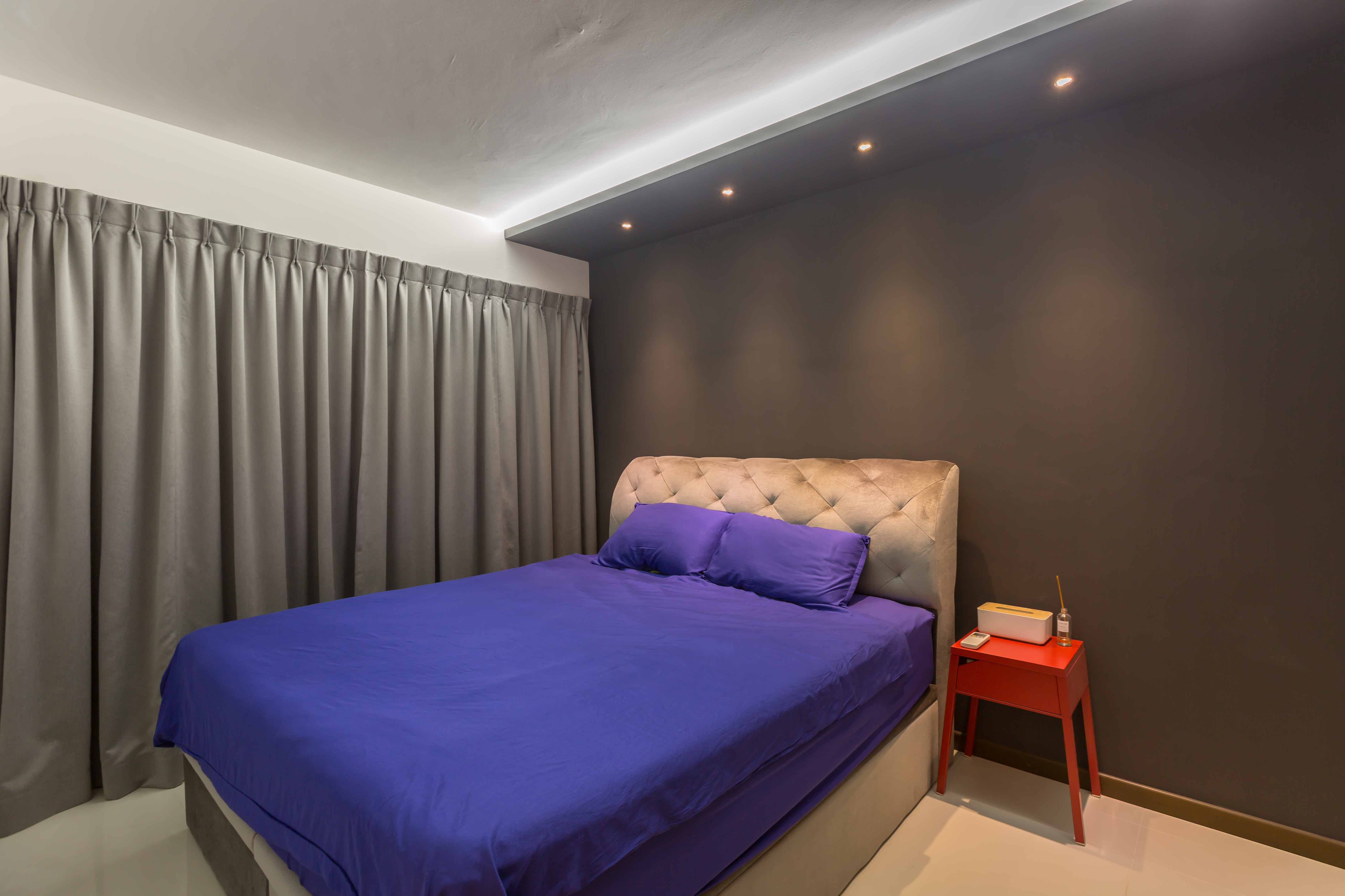 Industrial, Modern Design - Bedroom - HDB 4 Room - Design by Space n Living Pte Ltd