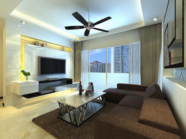 Contemporary, Modern Design - Living Room - HDB 4 Room - Design by Space n Living Pte Ltd