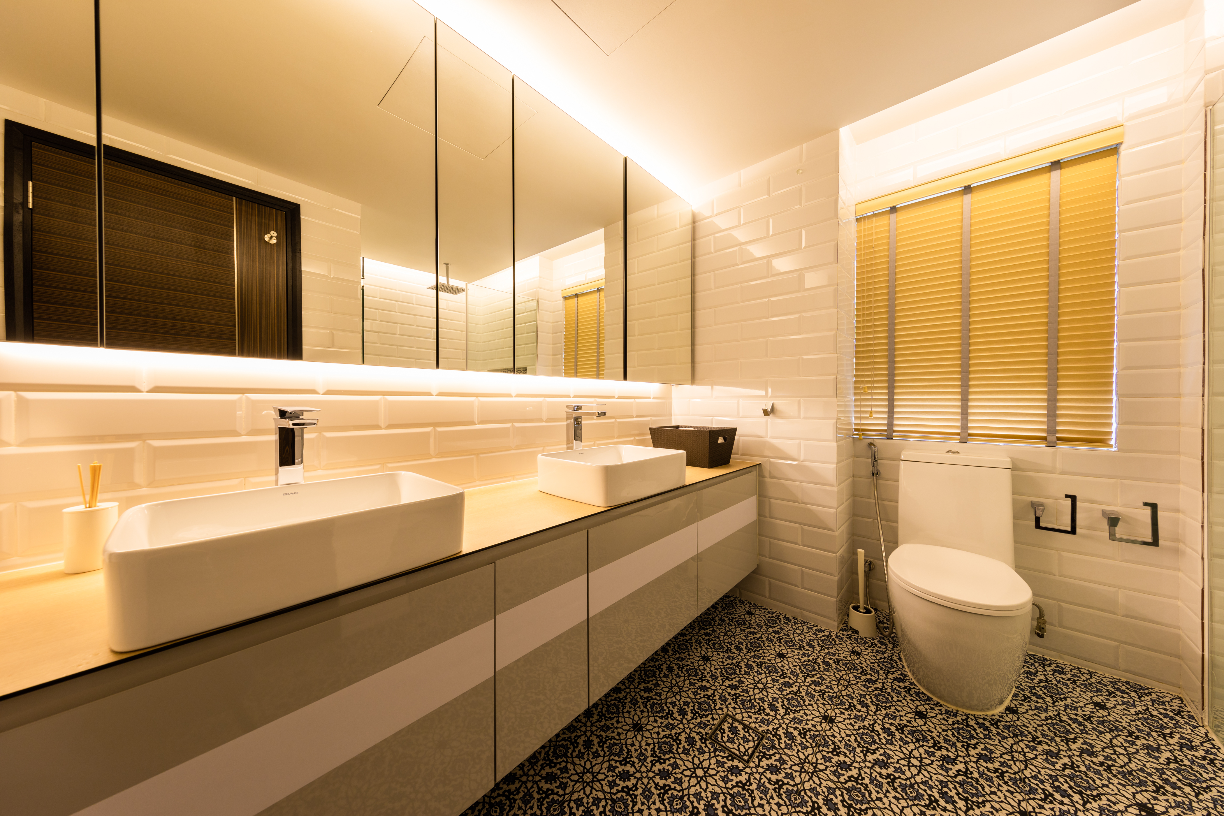Scandinavian Design - Bathroom - Landed House - Design by Space Vision Design Pte Ltd