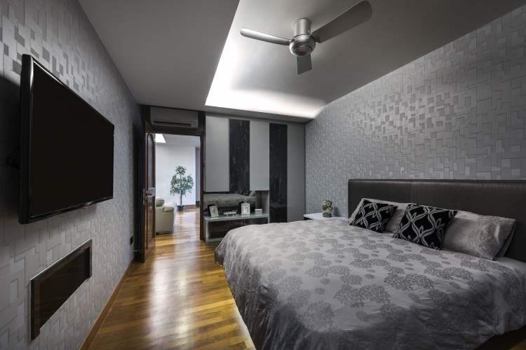 Contemporary, Modern Design - Bedroom - Landed House - Design by Space Vision Design Pte Ltd