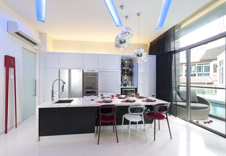 Minimalist, Modern Design - Dining Room - Others - Design by Space Vision Design Pte Ltd