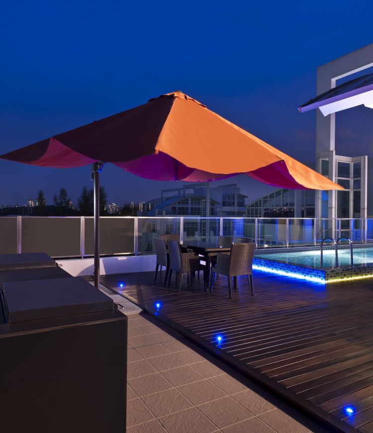 Contemporary, Modern Design - Balcony - Condominium - Design by Space Vision Design Pte Ltd