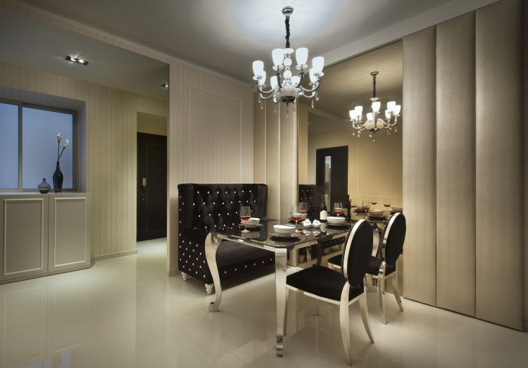Classical, Contemporary Design - Dining Room - Condominium - Design by Space Vision Design Pte Ltd
