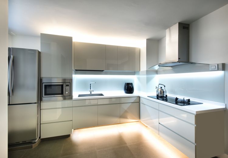 Classical, Contemporary Design - Kitchen - Condominium - Design by Space Vision Design Pte Ltd