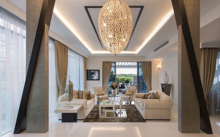 Classical, Modern Design - Living Room - Condominium - Design by Space Vision Design Pte Ltd