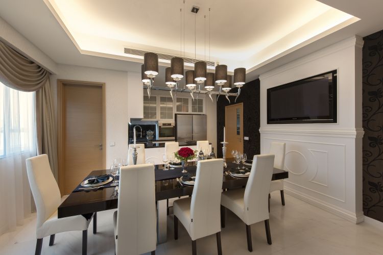 Classical, Modern Design - Dining Room - Condominium - Design by Space Vision Design Pte Ltd