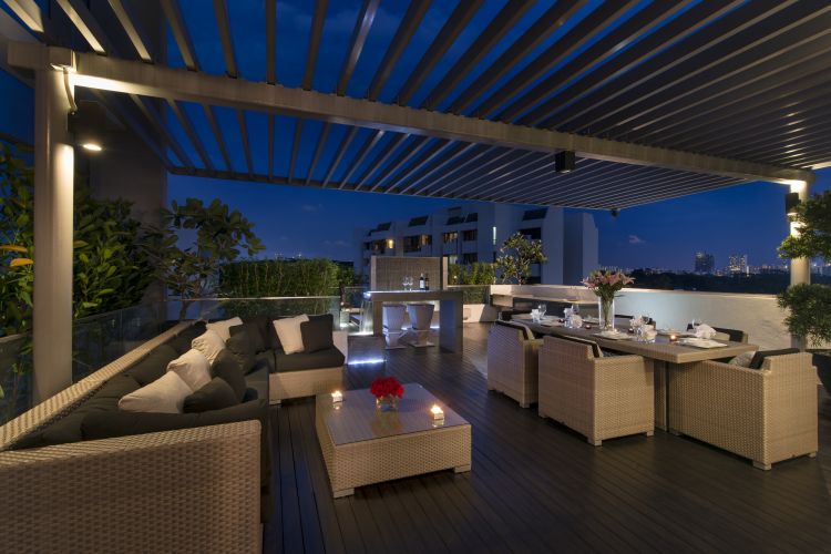 Classical, Modern Design - Balcony - Condominium - Design by Space Vision Design Pte Ltd