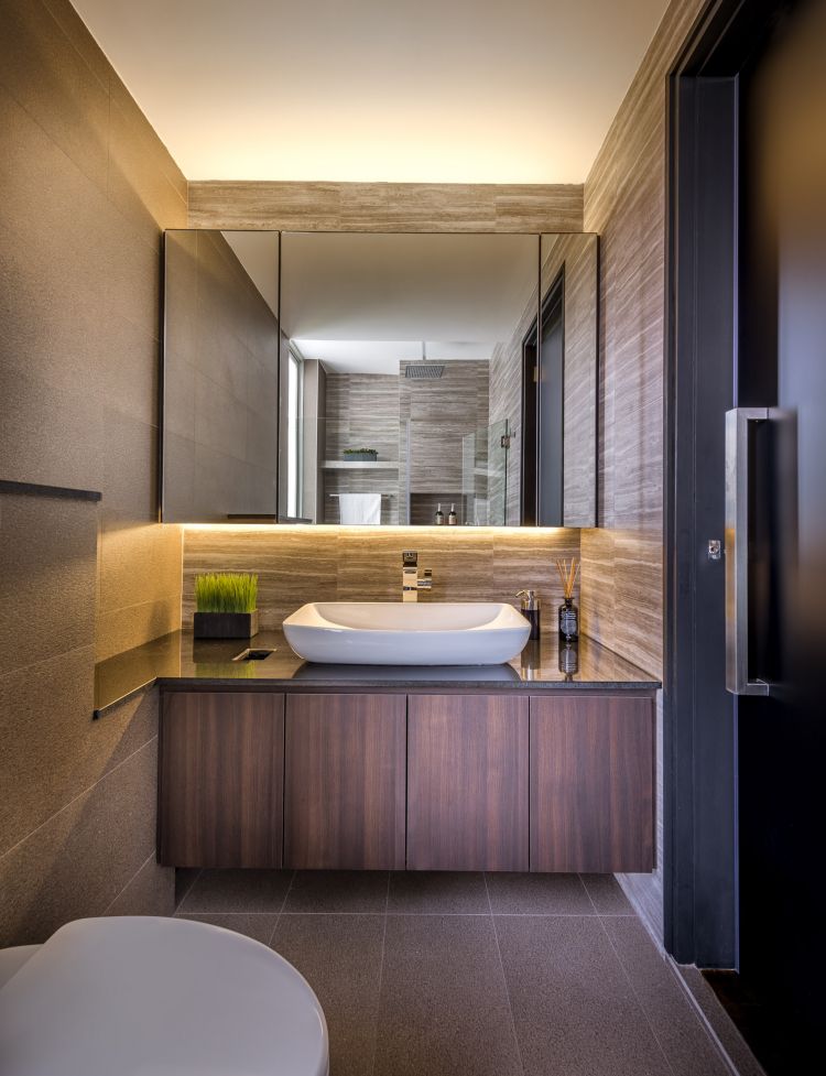Contemporary, Scandinavian Design - Bathroom - Condominium - Design by Space Vision Design Pte Ltd