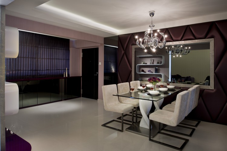 Contemporary, Modern Design - Dining Room - HDB 5 Room - Design by Space Vision Design Pte Ltd
