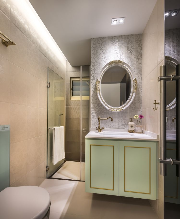 Classical, Modern Design - Bathroom - Condominium - Design by Space Vision Design Pte Ltd
