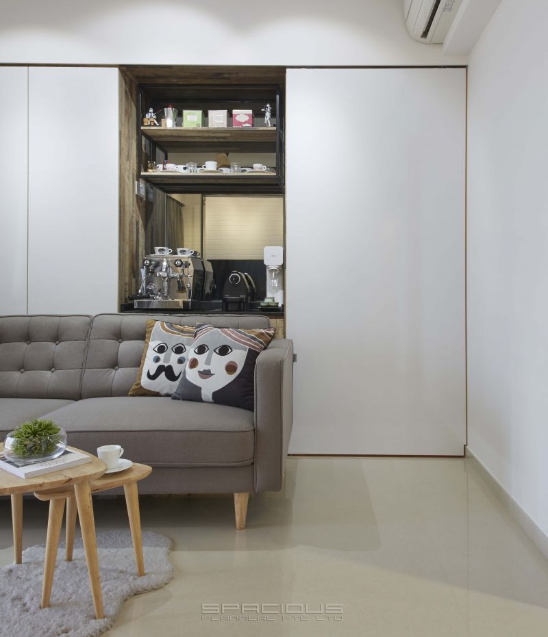 Country, Industrial, Scandinavian Design - Living Room - Condominium - Design by Spacious Planners Pte Ltd