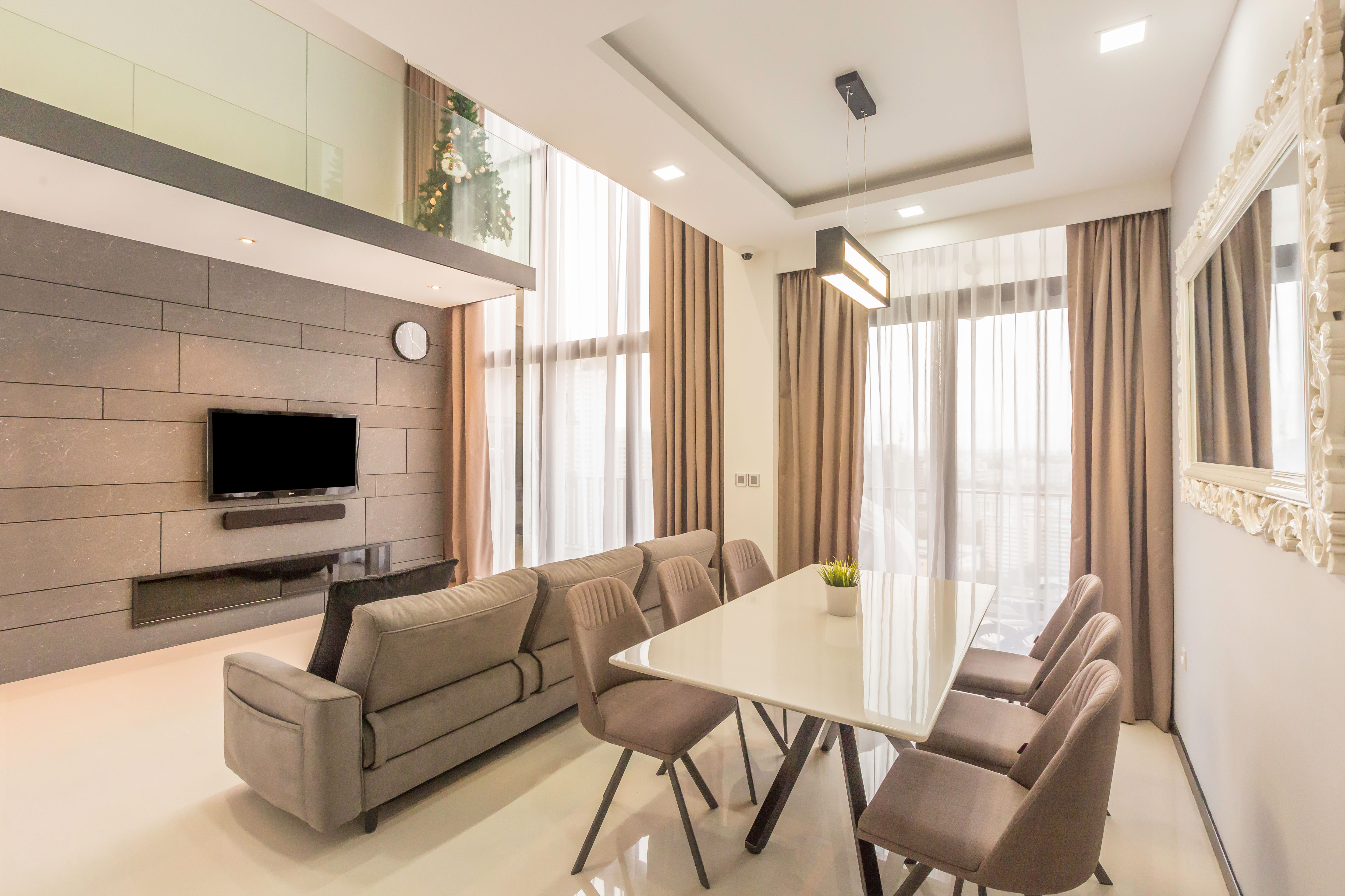 Contemporary, Modern Design - Living Room - Condominium - Design by Spacious Planners Pte Ltd