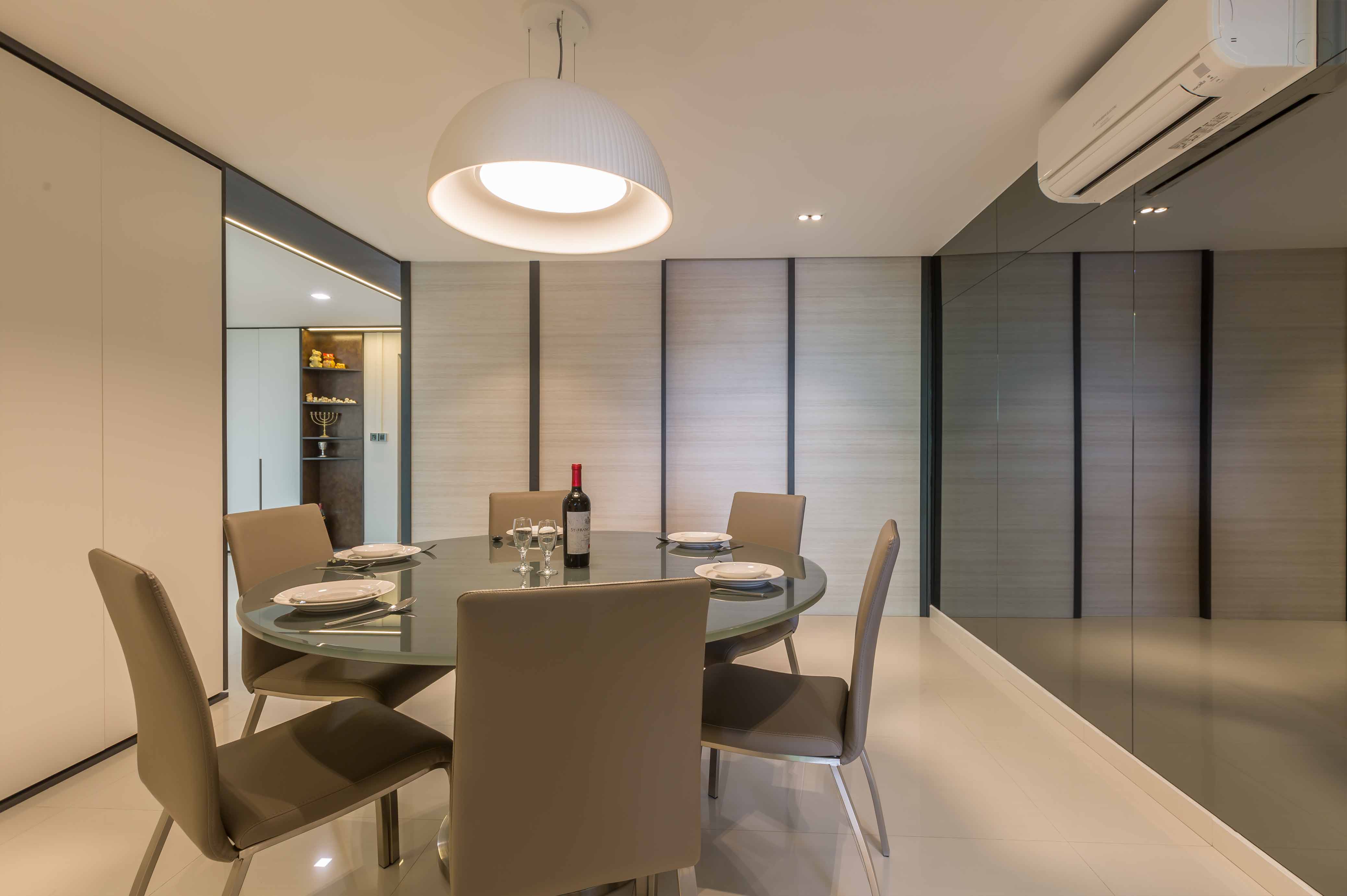 Modern Design - Dining Room - HDB 4 Room - Design by Spacious Planners Pte Ltd