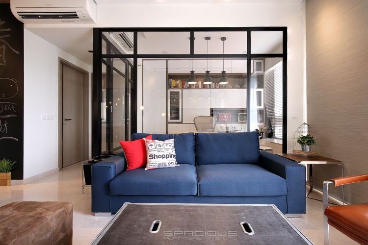 Eclectic, Industrial, Resort Design - Living Room - Condominium - Design by Spacious Planners Pte Ltd