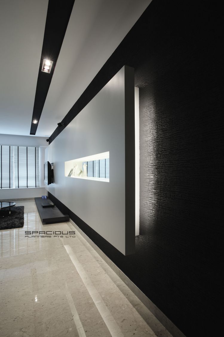 Contemporary, Minimalist, Modern Design - Living Room - Condominium - Design by Spacious Planners Pte Ltd