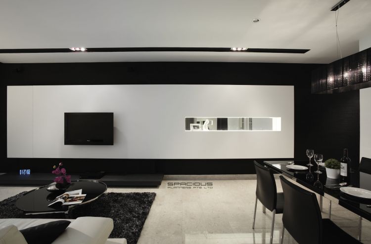 Contemporary, Minimalist, Modern Design - Living Room - Condominium - Design by Spacious Planners Pte Ltd