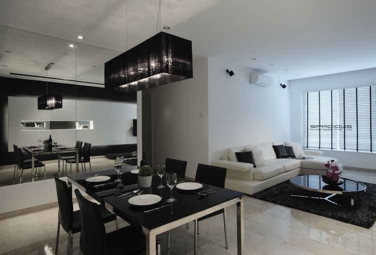 Contemporary, Minimalist, Modern Design - Dining Room - Condominium - Design by Spacious Planners Pte Ltd