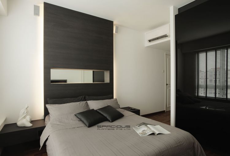 Contemporary, Minimalist, Modern Design - Bedroom - Condominium - Design by Spacious Planners Pte Ltd