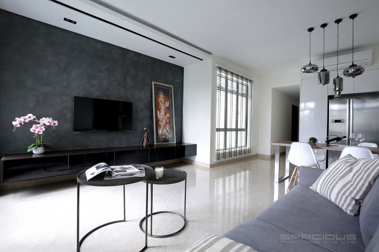 Contemporary Design - Living Room - Condominium - Design by Spacious Planners Pte Ltd