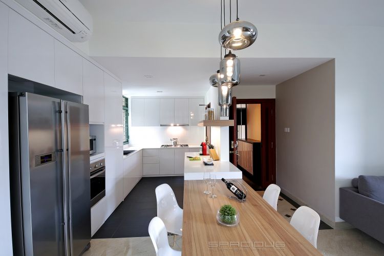 Contemporary Design - Kitchen - Condominium - Design by Spacious Planners Pte Ltd