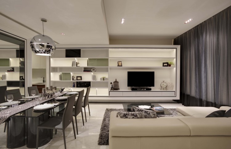 Contemporary, Modern Design - Living Room - Condominium - Design by Spacious Planners Pte Ltd