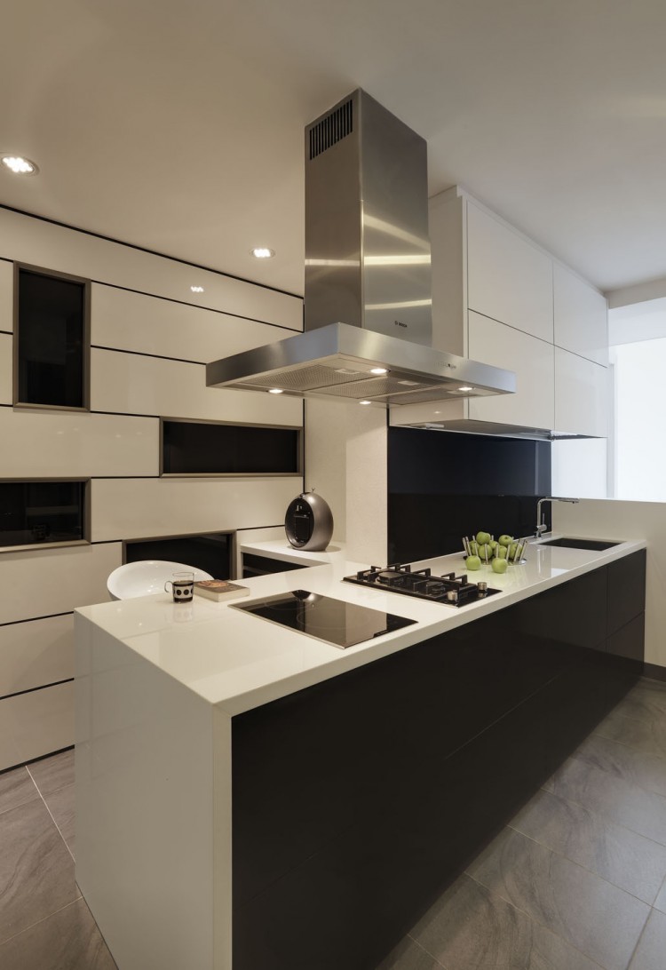 Modern, Scandinavian Design - Kitchen - Condominium - Design by Spacious Planners Pte Ltd