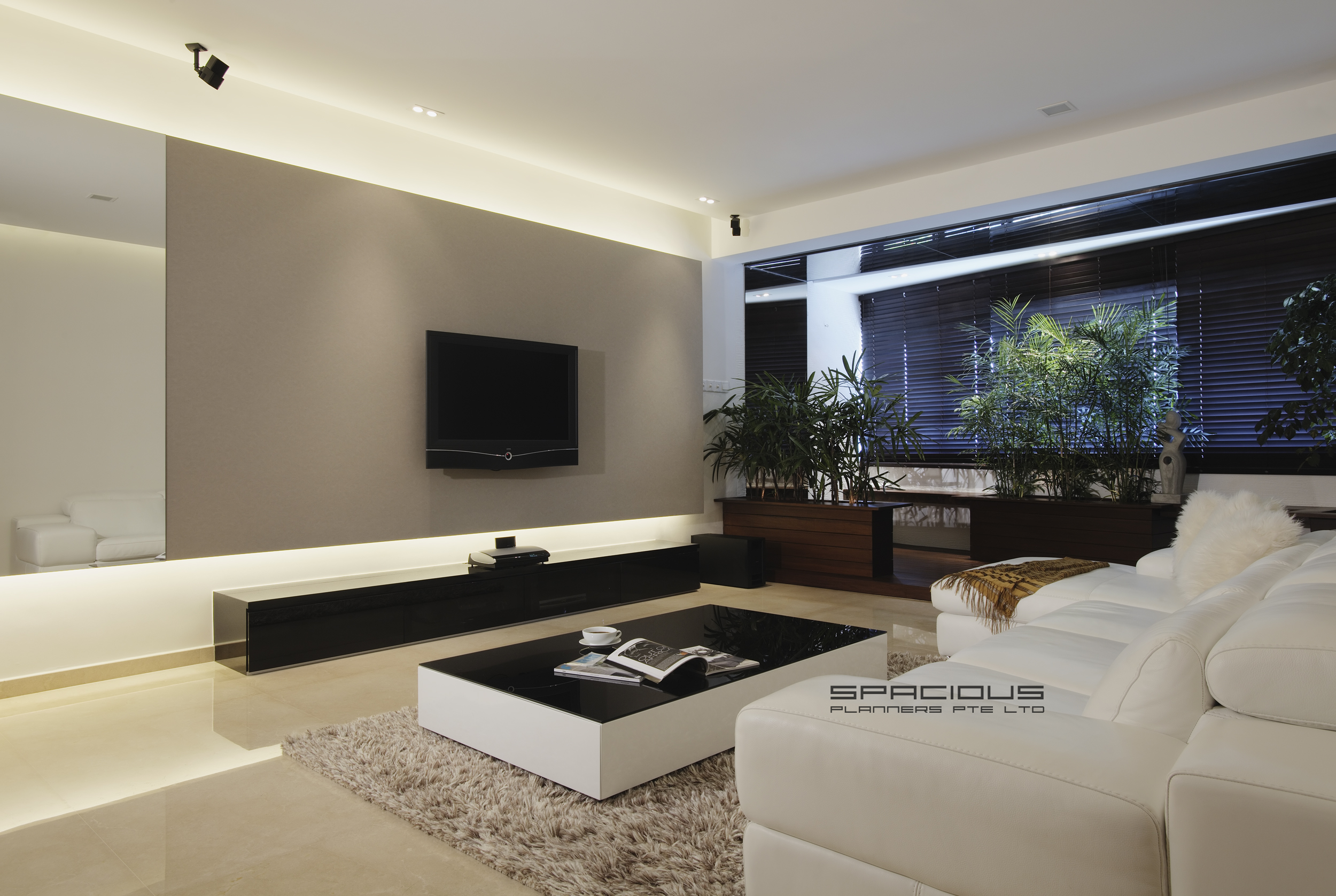 Modern, Resort Design - Living Room - Condominium - Design by Spacious Planners Pte Ltd