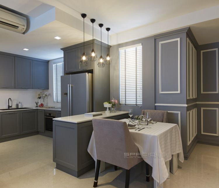 Classical, Modern, Victorian Design - Kitchen - Condominium - Design by Spacious Planners Pte Ltd