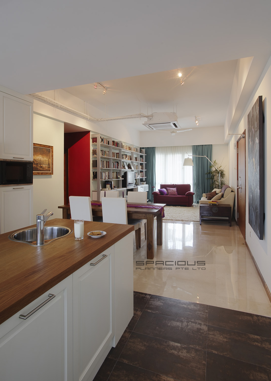 Country, Eclectic, Scandinavian Design - Living Room - Condominium - Design by Spacious Planners Pte Ltd