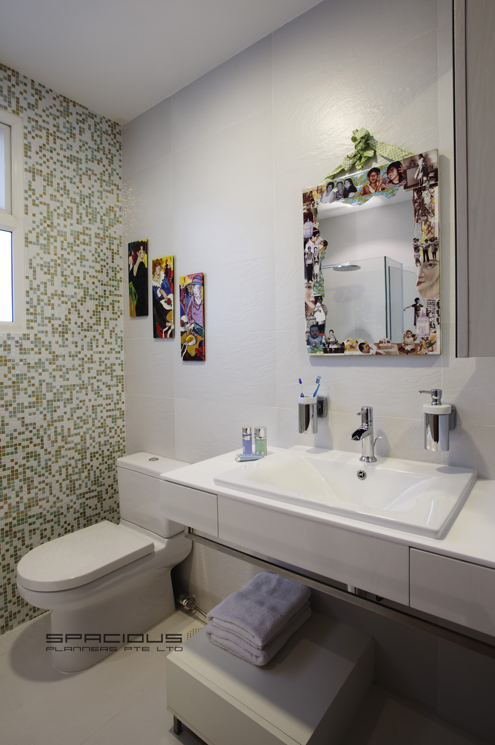 Country, Eclectic, Scandinavian Design - Bathroom - Condominium - Design by Spacious Planners Pte Ltd