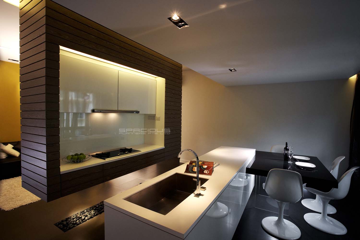 Contemporary, Modern Design - Kitchen - Condominium - Design by Spacious Planners Pte Ltd