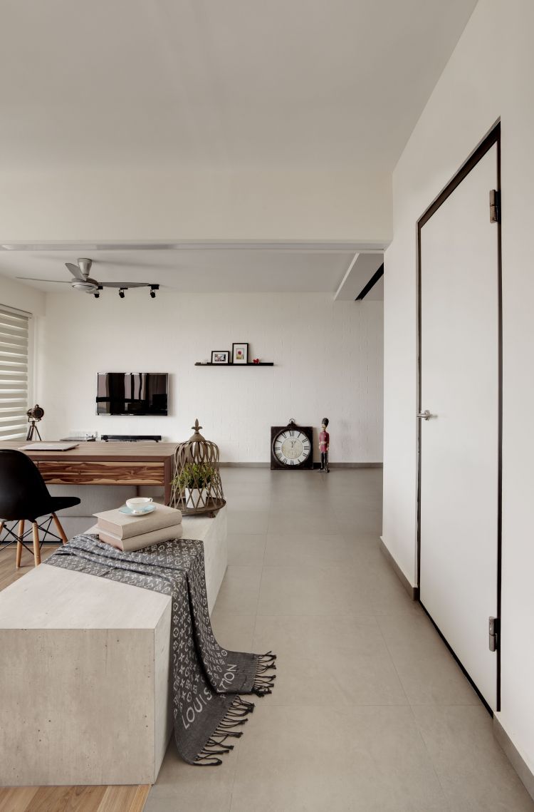 Contemporary, Minimalist, Scandinavian Design - Living Room - HDB 4 Room - Design by Spacious Planners Pte Ltd