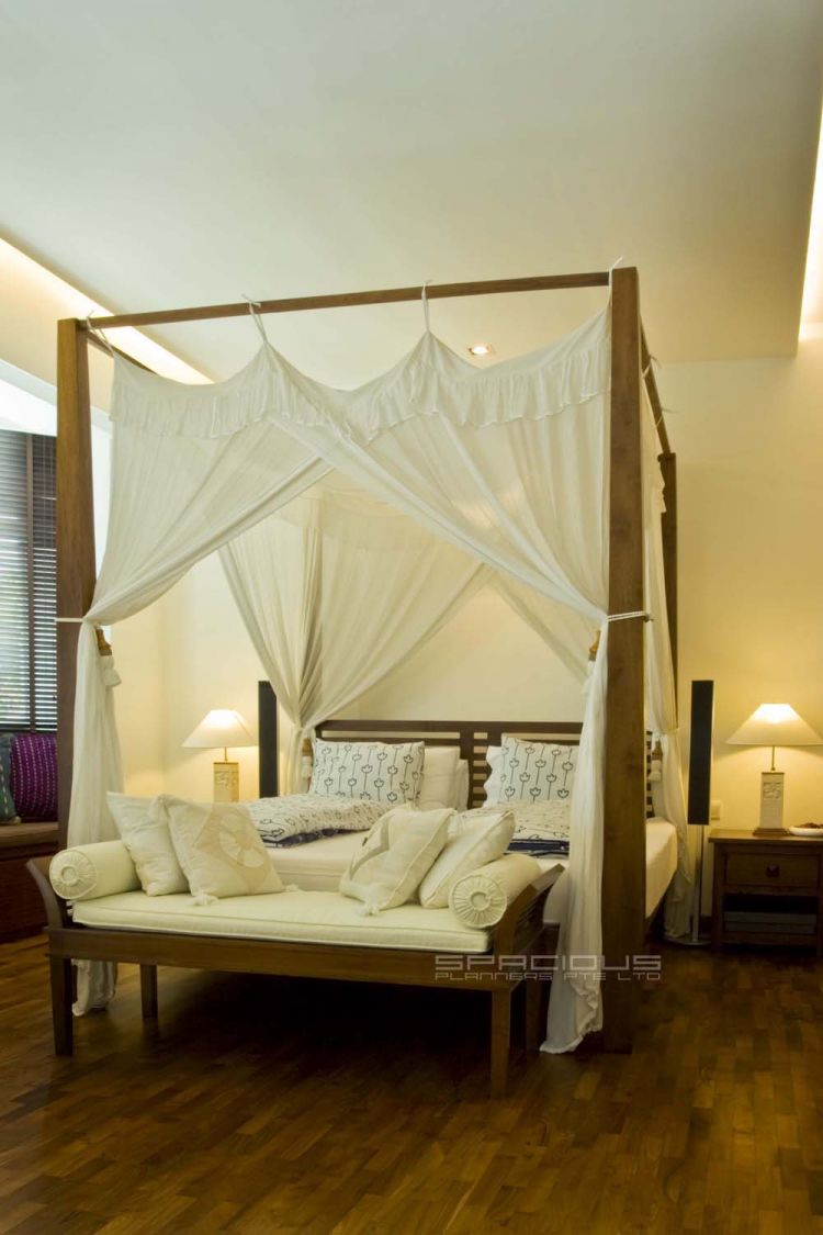 Resort, Tropical Design - Bedroom - Landed House - Design by Spacious Planners Pte Ltd