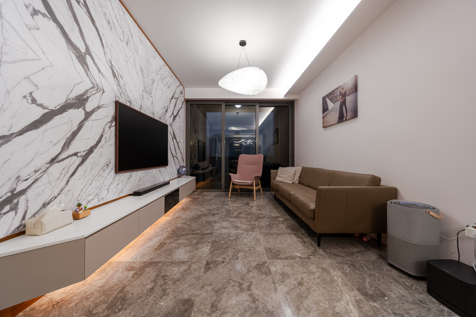 Modern Design - Living Room - Condominium - Design by Spruce Interiors