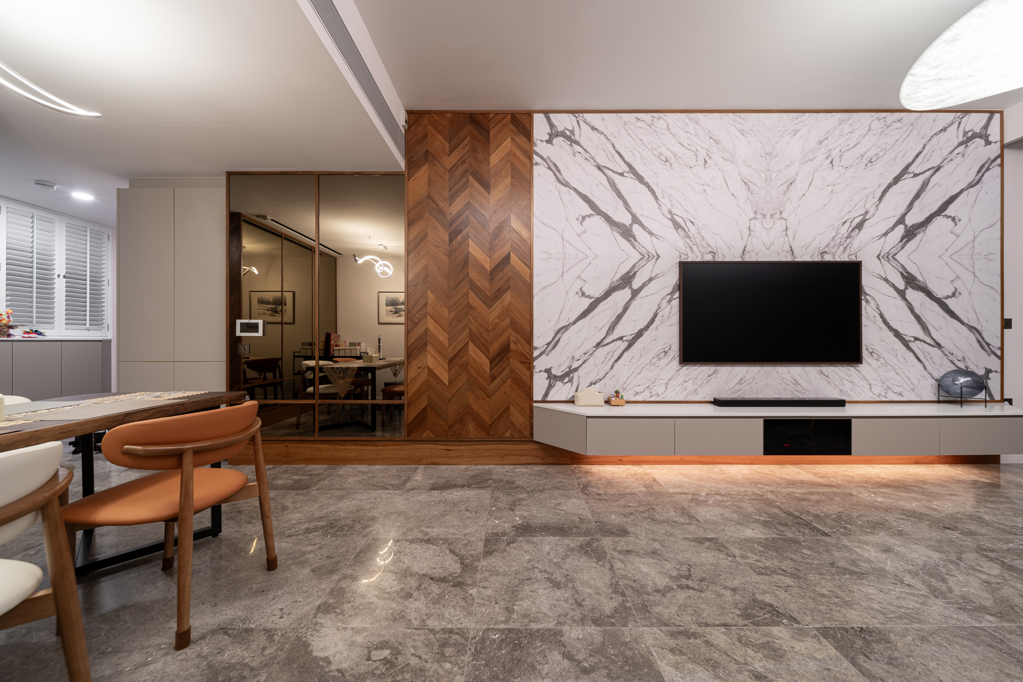Modern Design - Living Room - Condominium - Design by Spruce Interiors