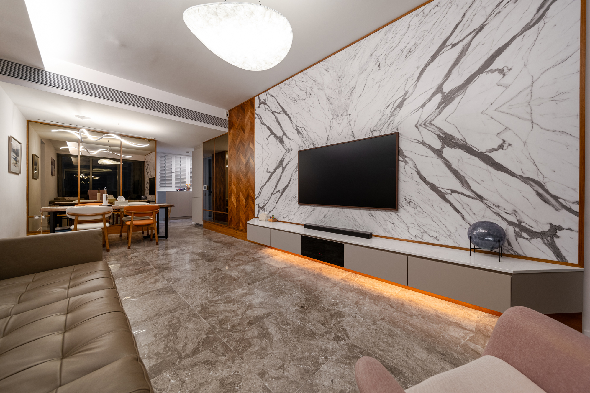 Modern Design - Living Room - Condominium - Design by Spruce Interiors