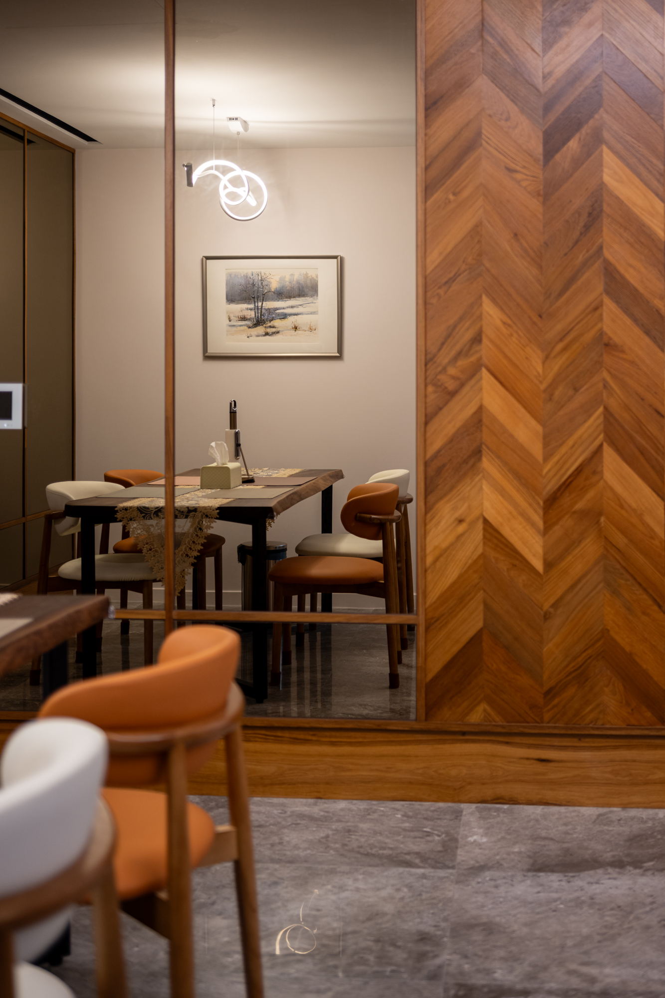 Modern Design - Dining Room - Condominium - Design by Spruce Interiors