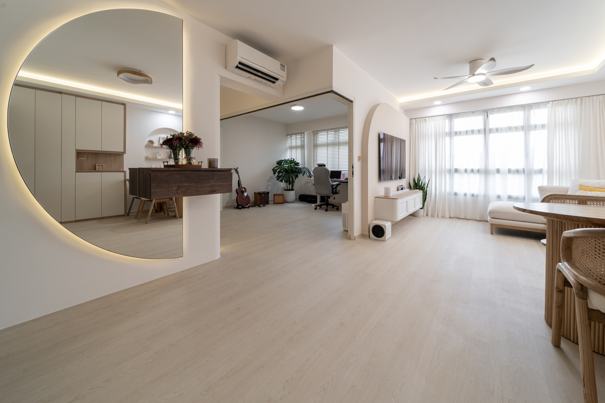 Scandinavian Design - Living Room - HDB 4 Room - Design by Spruce Interiors