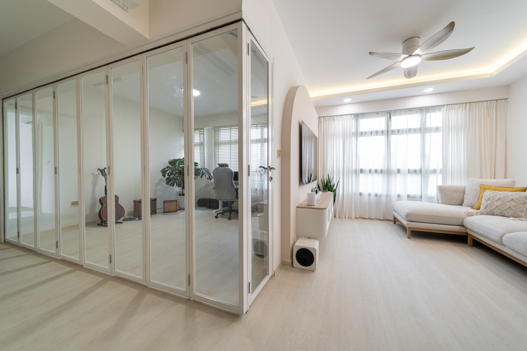 Scandinavian Design - Living Room - HDB 4 Room - Design by Spruce Interiors