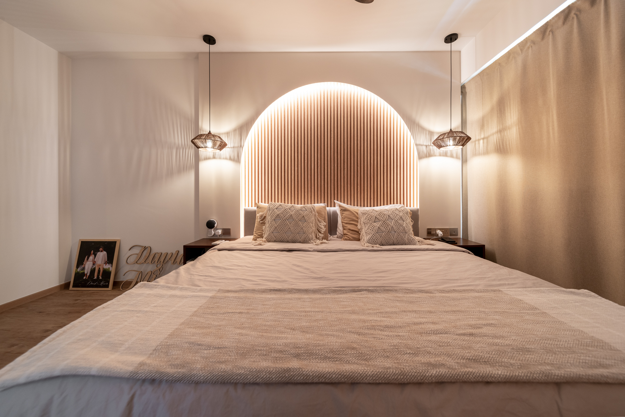 Scandinavian Design - Bedroom - HDB 4 Room - Design by Spruce Interiors