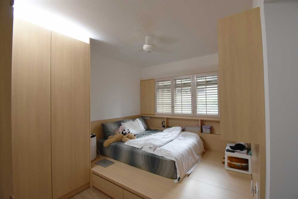 Scandinavian Design - Bedroom - HDB 4 Room - Design by Spruce Interiors