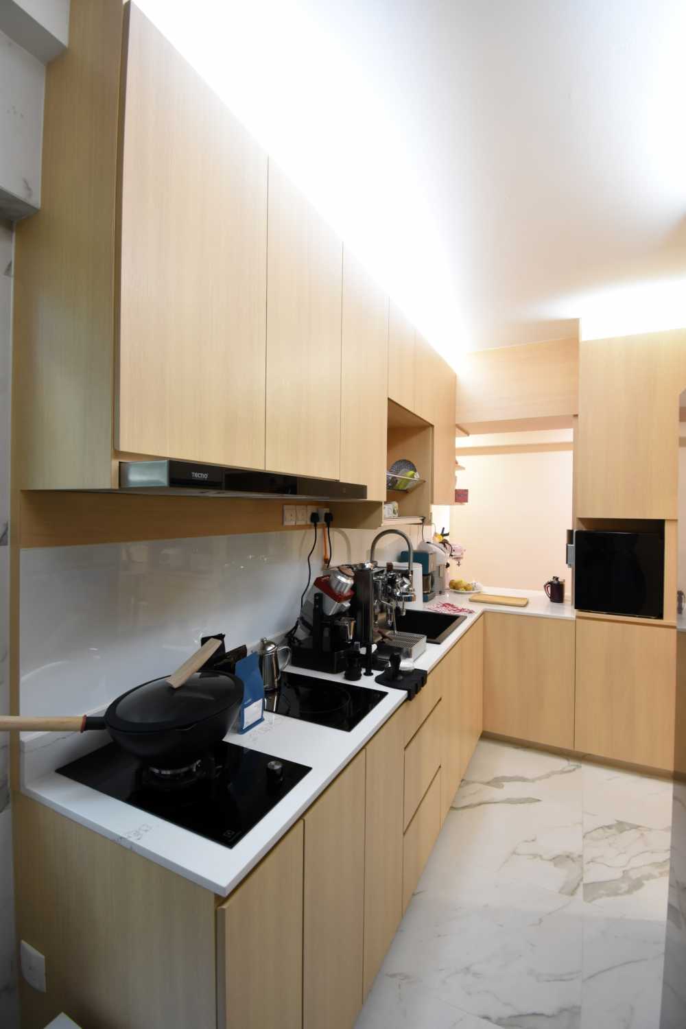Scandinavian Design - Kitchen - HDB 4 Room - Design by Spruce Interiors