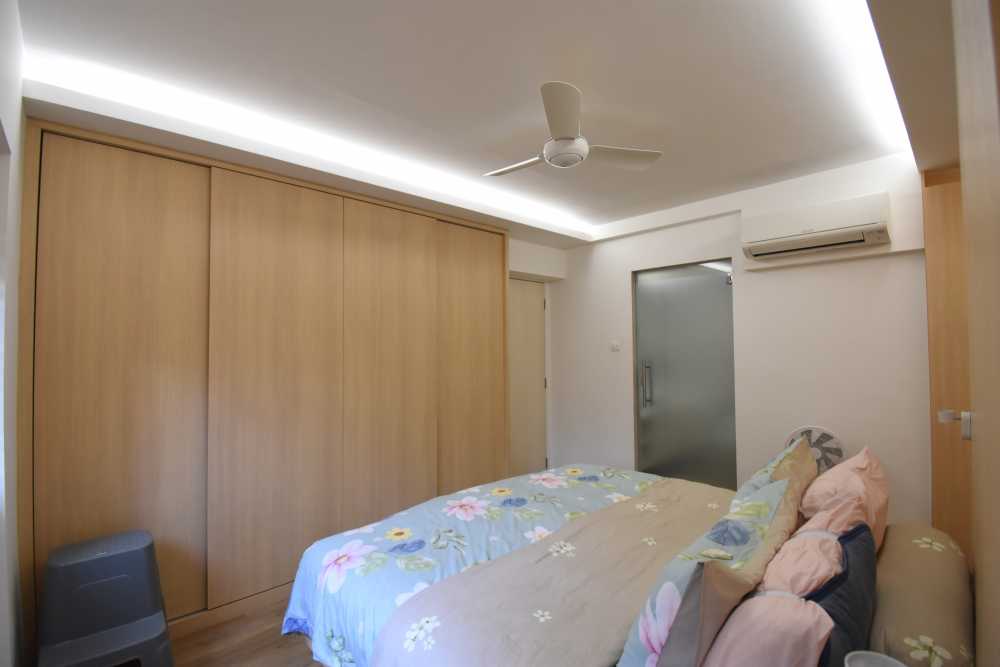 Scandinavian Design - Bedroom - HDB 4 Room - Design by Spruce Interiors